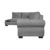 Sofá Seccional Living Factory Michigan 6 Cuerpos Gris