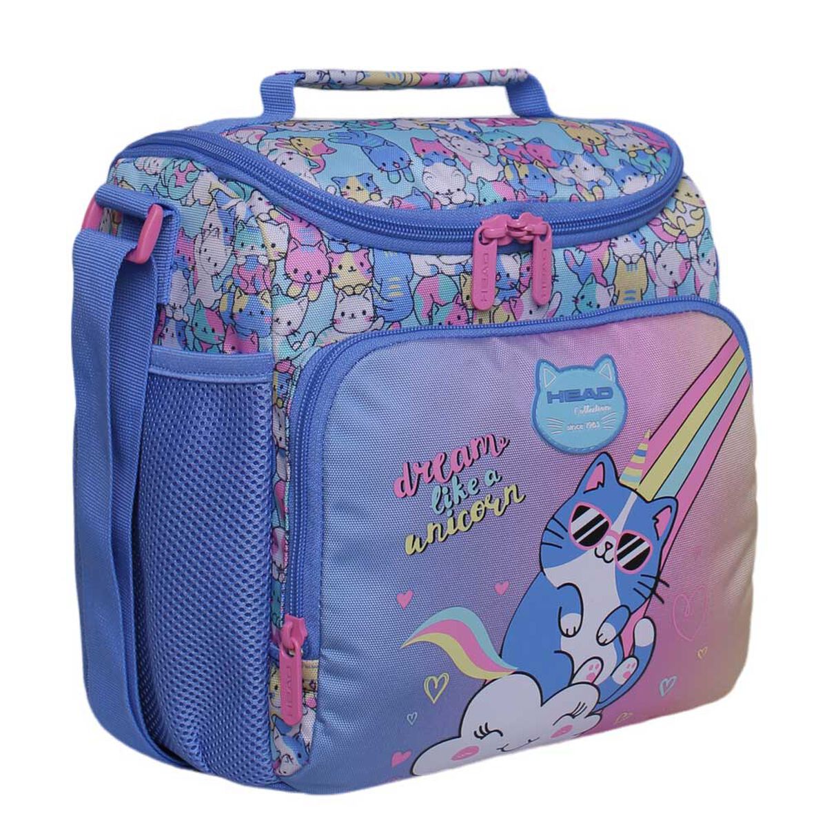 Lonchera Freeze Cutie Cat Lavanda Head