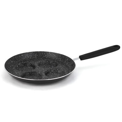Sartén  Huevera Aluminio Marmicoc Spring Negro 24 Cm