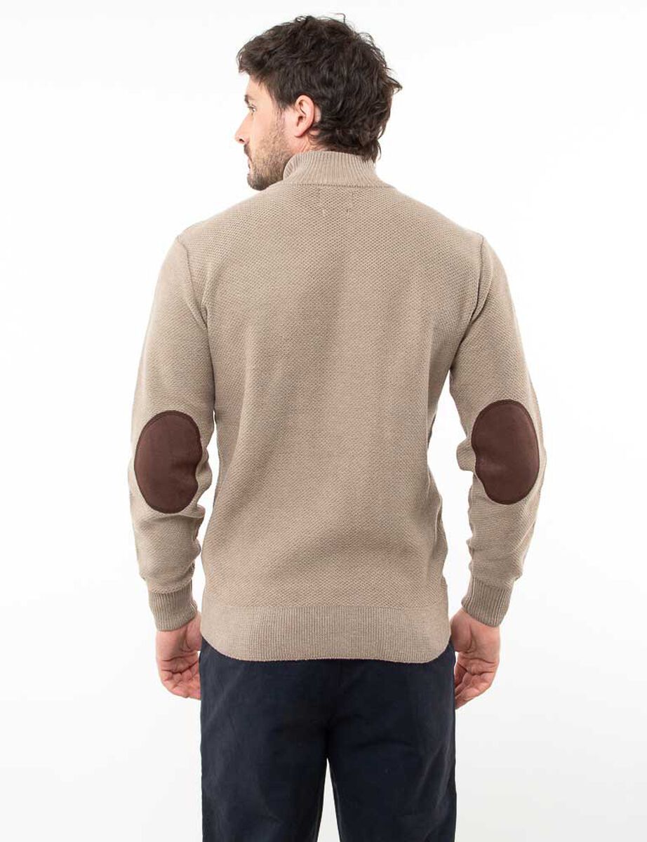 Sweater Medio Cierre Regular Hombre Portman Club