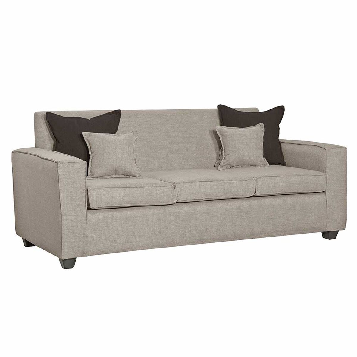 Sofá Black Factory Berta 3 Cuerpos Beige