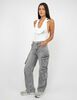 Jeans Cintura Ajustable Wide Leg Mujer Icono