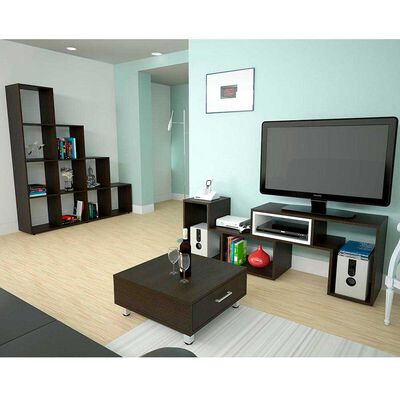 Imagen 1 del producto Rack Extensible + Biblioteca Beijín + Mesa de Centro