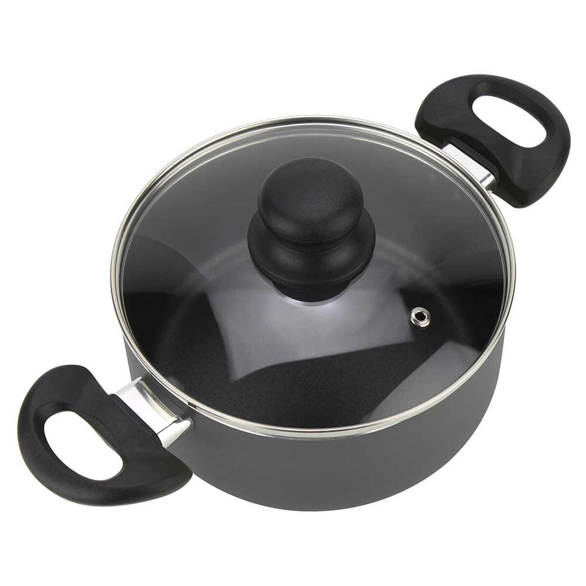 Batería de Cocina Aluminio Fantuzzi Gourmet Gris 6 Piezas