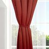 Set Cortinas Doral Black Out Victoria  220 x 140 cm Rojo