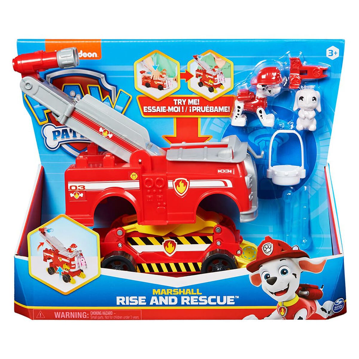 Auto Transformación Rescate Marshall Paw Patrol