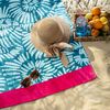 Toalla de Playa Velour Casanova Liv 75 x 150 cm