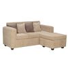 Sofá Seccional Intercambiable Essenza Phuket Beige 3 Cuerpos