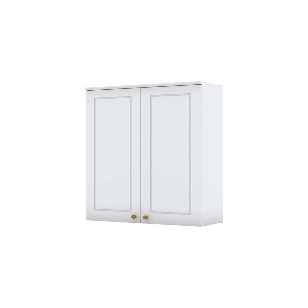 Combo Cocina Mueble Aéreo + Base Home Mobili Americana 80 cm Natural