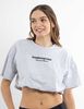 Polera Crop Globo Mujer Icono