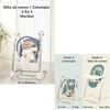 Silla de Comer y  Columpio Mecedor Lujoso Lubabycas Gris