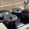 Bater&iacute;a de Cocina Granito Simplit Oxford 15 Piezas + 12 Utensilios Negro