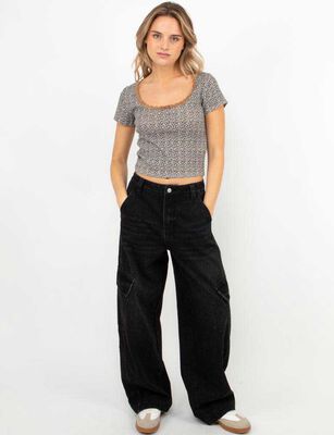 Imagen 2 del producto Polera Manga Corta Mujer Icono Dark, Negro