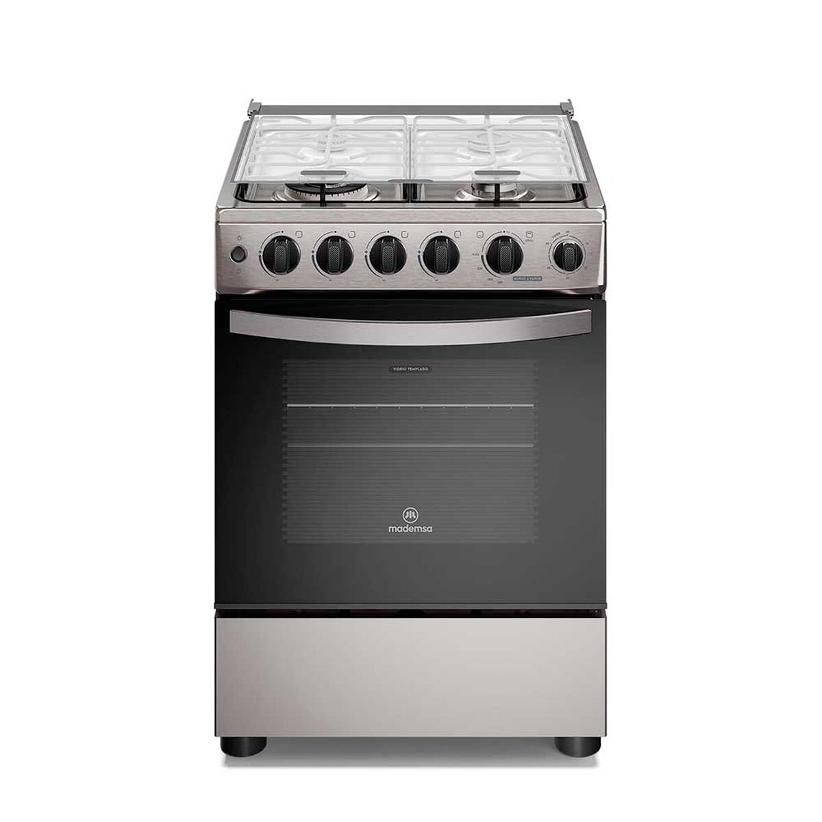 Cocina a Gas Mademsa FM4SSC 4 platos Inox