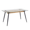 Juego de Comedor Zoy Home Creta 6 Sillas Café