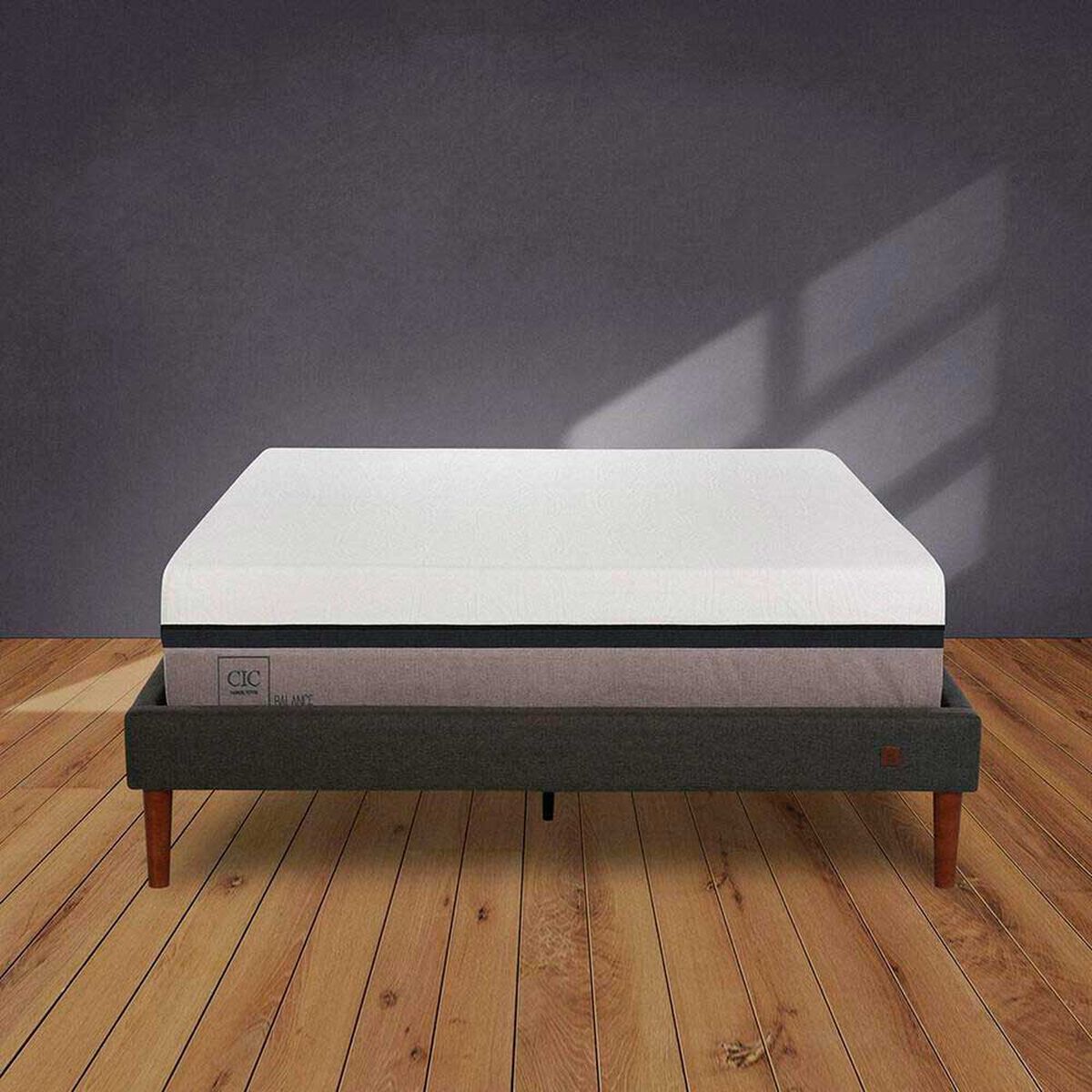 Cama Europea CIC 2 Plazas Balance + Almohadas Viscoel&aacute;sticas