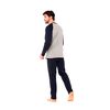Pijama Invierno Largo Algodón Hombre Top