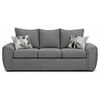 Juego de Living Elegant Detail New Houston 3-2 Cuerpos Gris