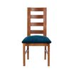 Juego de Comedor Latam Home Pamplona Segovia 6 Sillas Lino Blanco