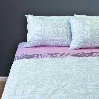 Imagen 1 del producto Juego de Sábanas Doral 200 Hilos King Doral Blue Diseño 3