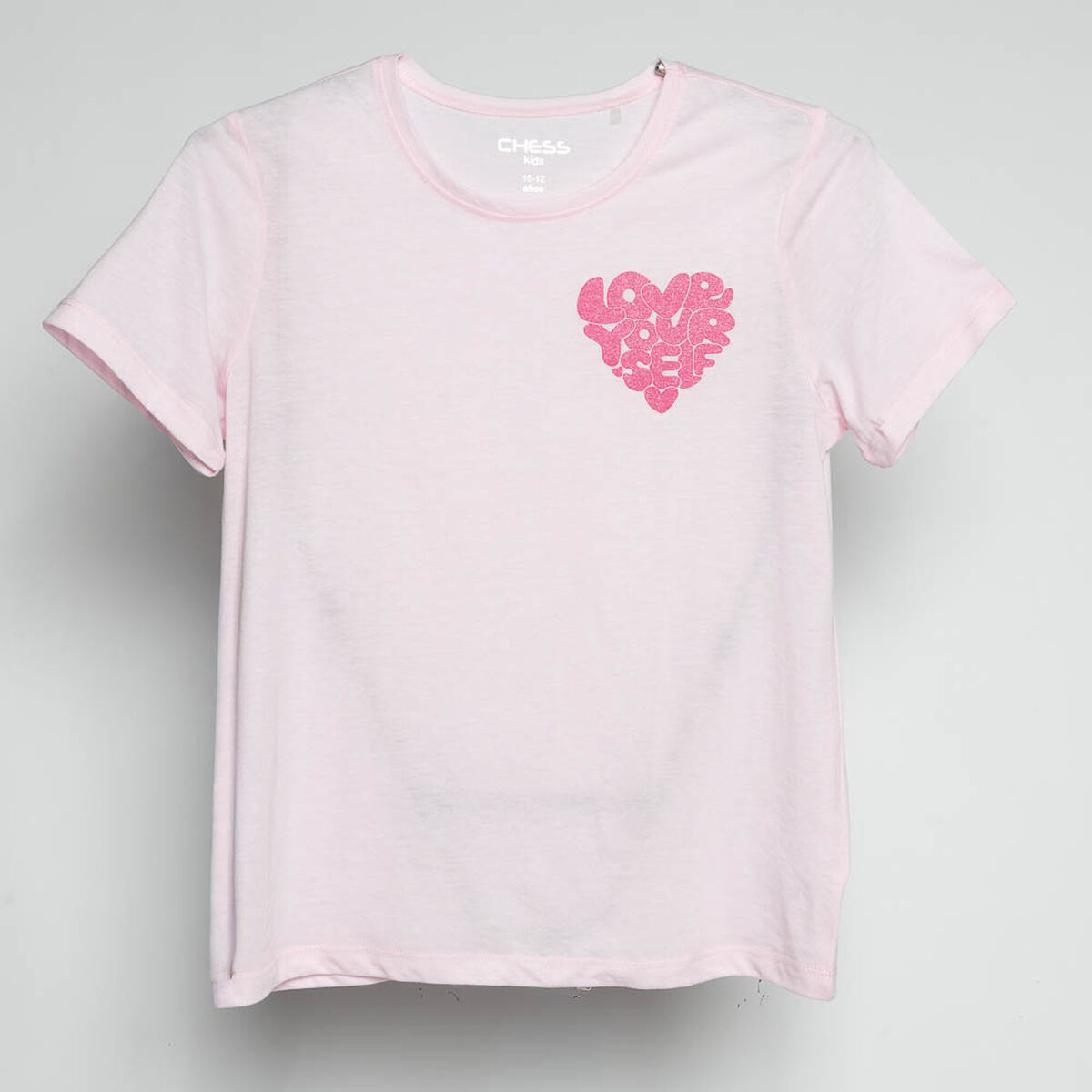 Polera Manga Corta Ni&ntilde;a Chess
