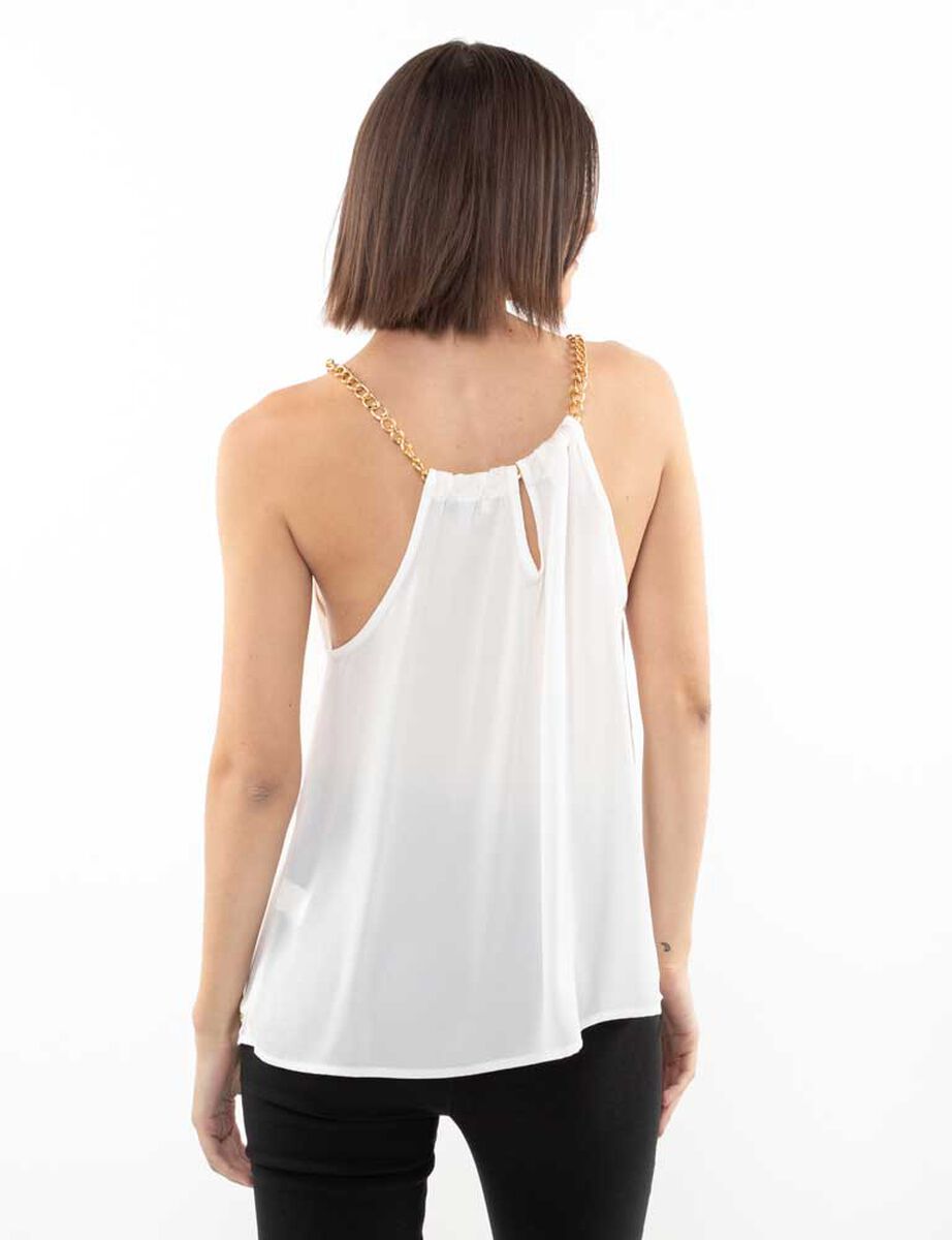 Blusa Sin Mangas Mujer Fiorucci