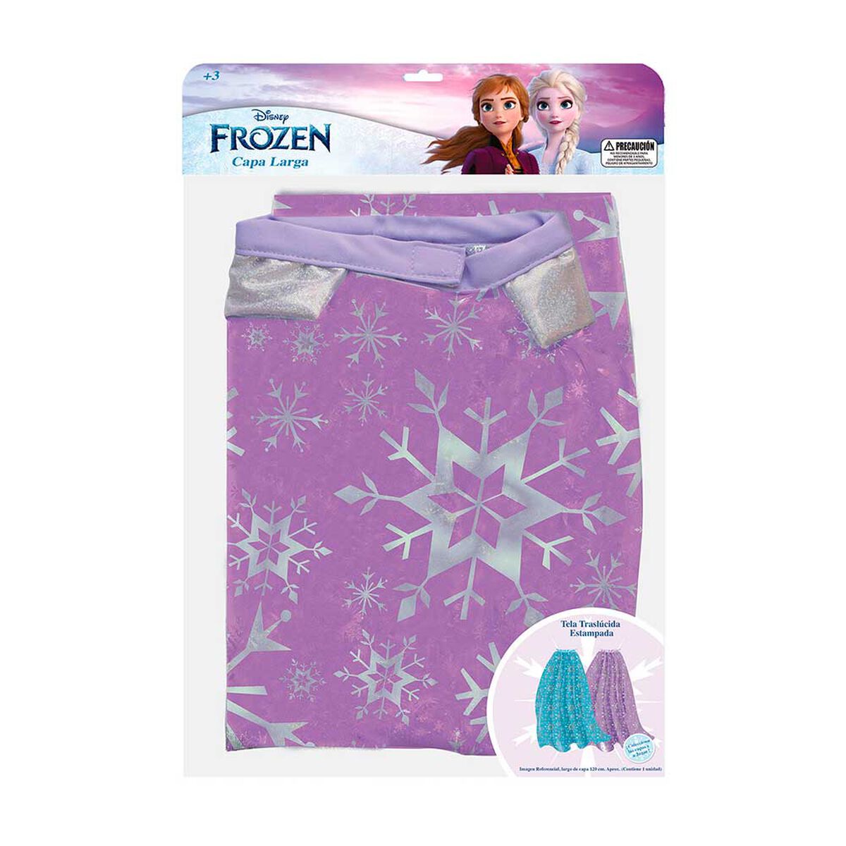 Disfraz Capa Elsa o Anna Frozen Disney