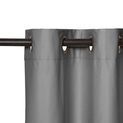 Imagen 2 del producto Set de Cortinas Mashini Blackout Selecta 220 x140 cm Marengo