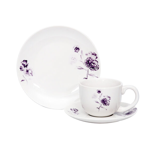 Set Vajilla Doral Adela 12 Piezas Multicolor