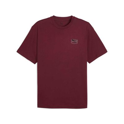 Imagen 1 del producto Polera GRAPHIC Grid Hombre Puma Burdeo