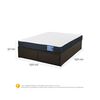 Cama Europea CIC Iron Smart 2 Plazas Excellence + Faldón
