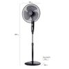 Ventilador de Pedestal Mademsa SF160