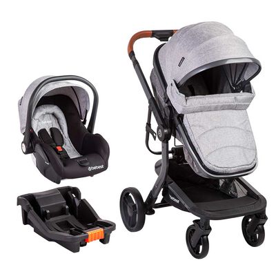 Imagen 1 del producto Coche Cuna Travel System Bebe Taurus con Base Gris Bebesit