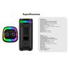 Parlante Portatil AIWA Karaoke Tws Led Aw-poh5d Negro