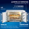 Horno con Freidora Oster TSSTTVFDMAFNS 42 lt. Puertas estilo Francés