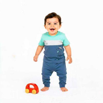 Polera Manga Corta Beb&eacute; Chess Baby