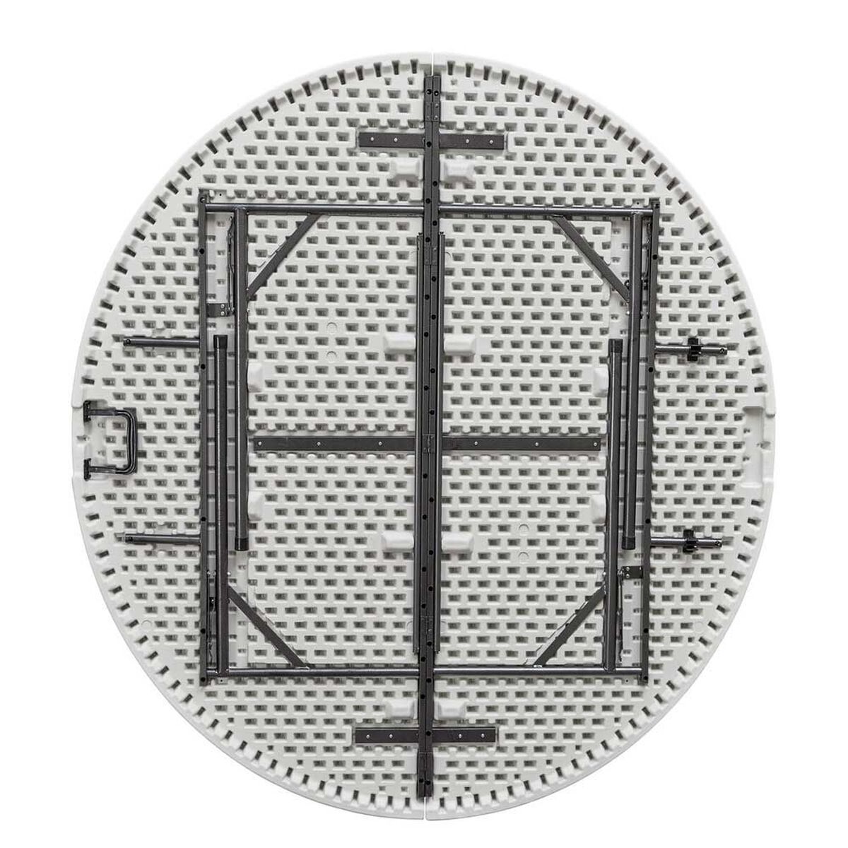 Mesa Plegable Redonda 180cm Blanca