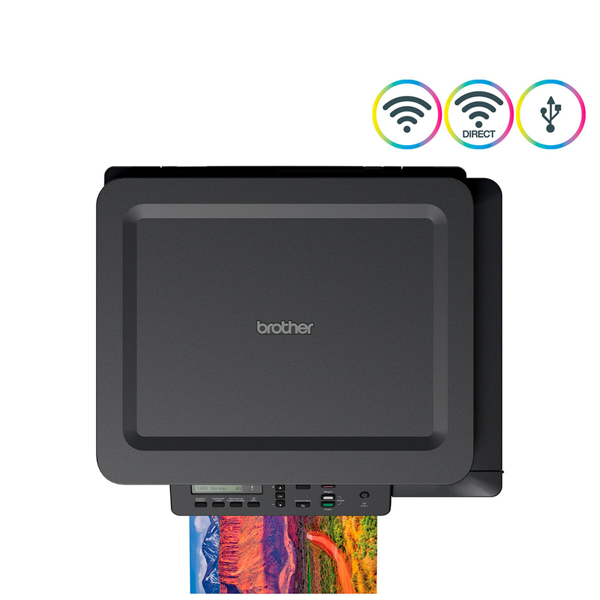 Multifuncional Brother Tinta Continua DCP-T520W Wi-Fi