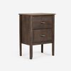 Cama Europea Rosen 2 Plazas Indie + Respaldo + 2 Veladores Anna