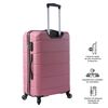 Maleta de Viaje Totto Rayatta Rosado 62,44 lts. Talla M