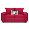 Juego de Living Elegant Detail New Houston 3-2-1 Cuerpos Rojo