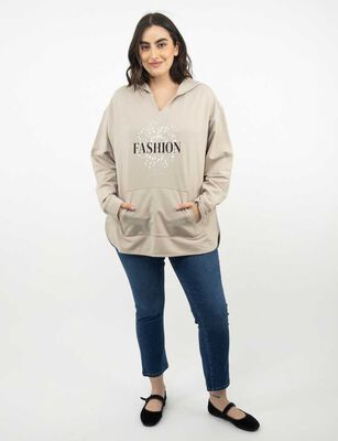 Imagen 2 del producto Polerón Mujer Extralindas Beige, Blanco, Marengo, Negro, Oliva