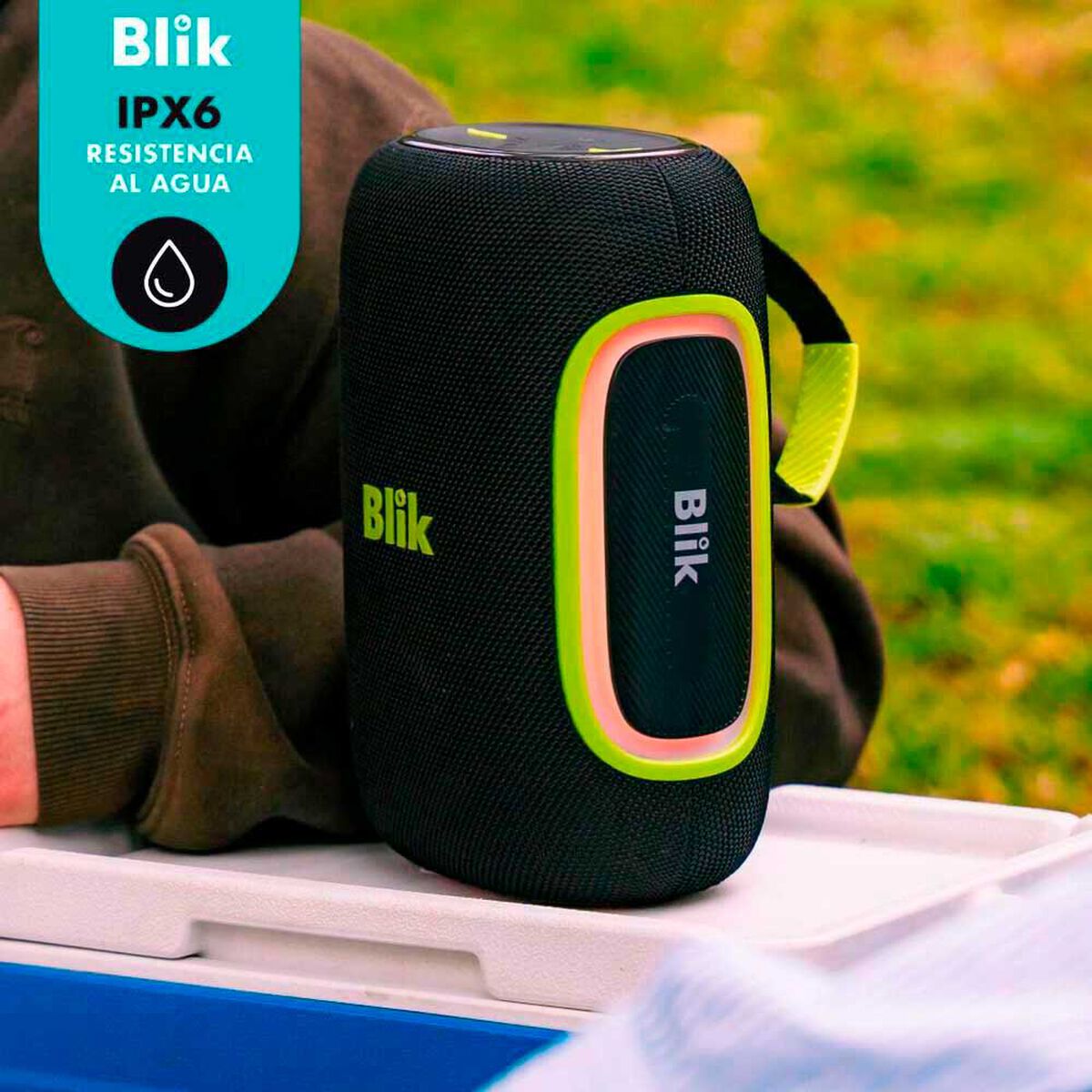 Parlante Bluetooth Blik Hype-U3 Negro