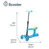 Scooter Xt04 Azul Bebesit