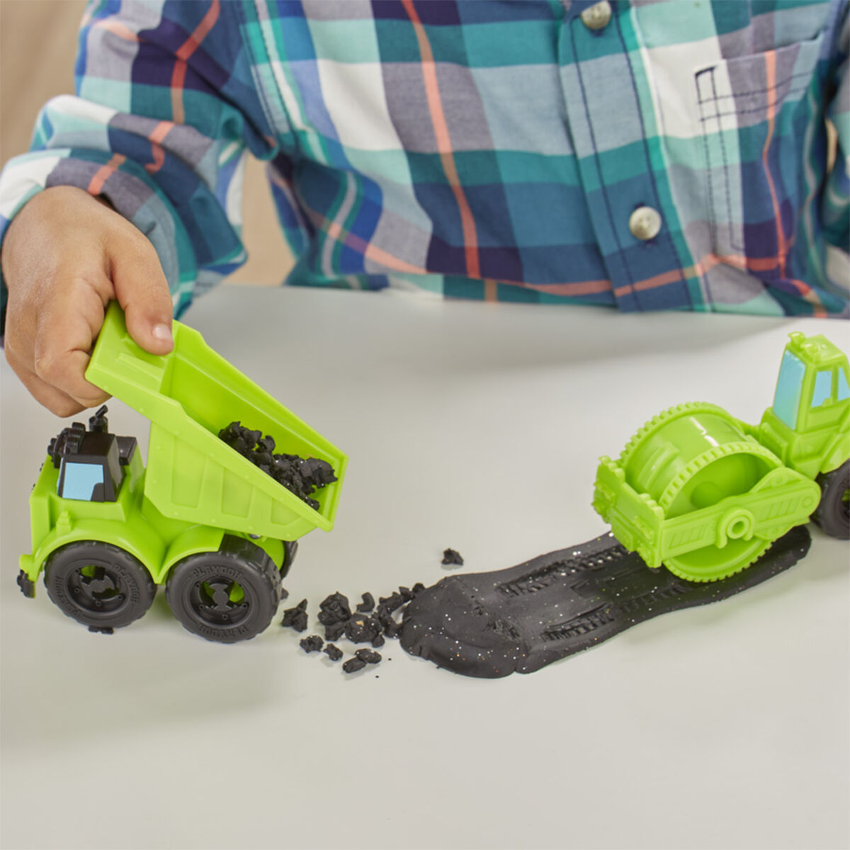Play-Doh Wheels Grava y Pavimento