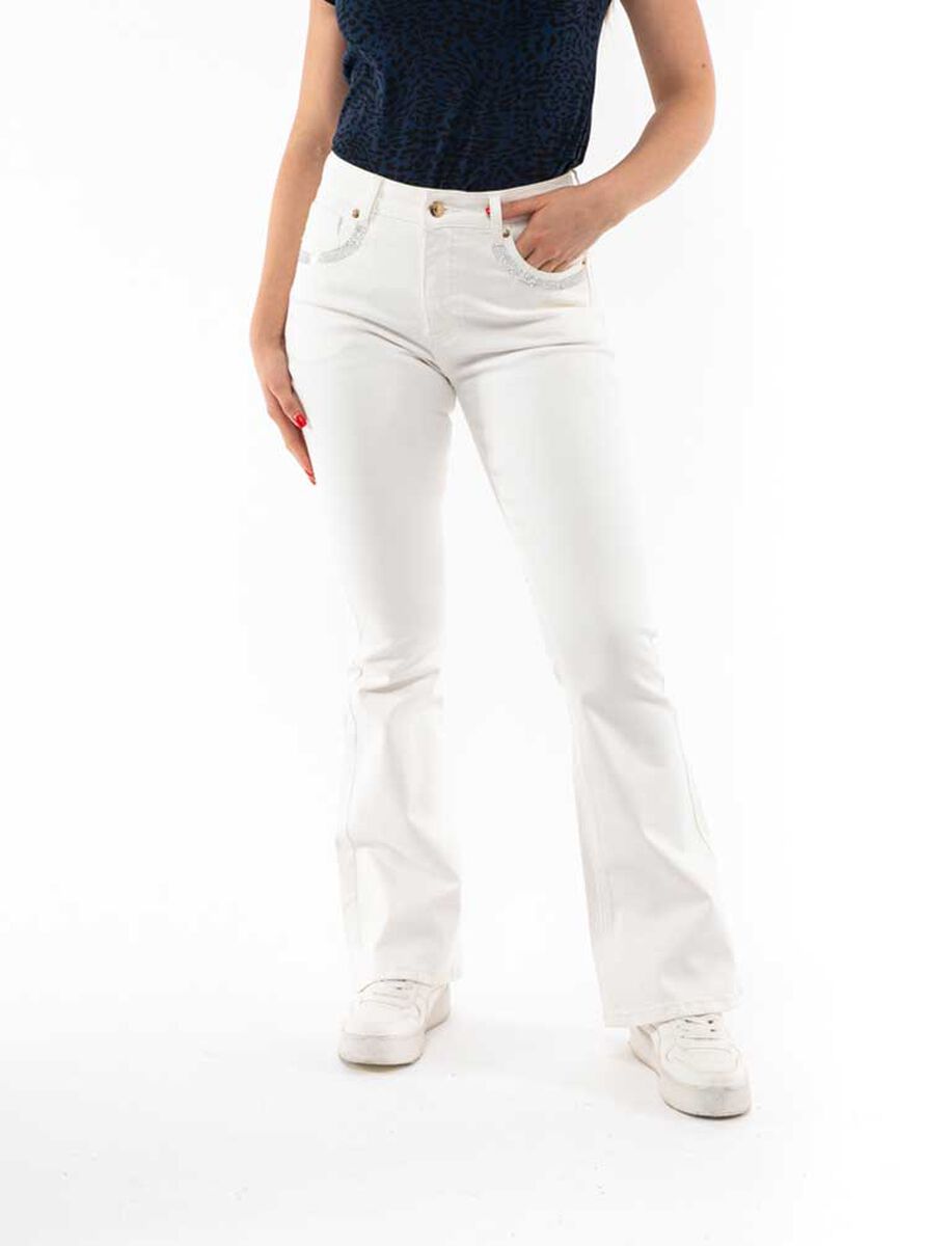 Jeans Flare Mujer Fiorucci