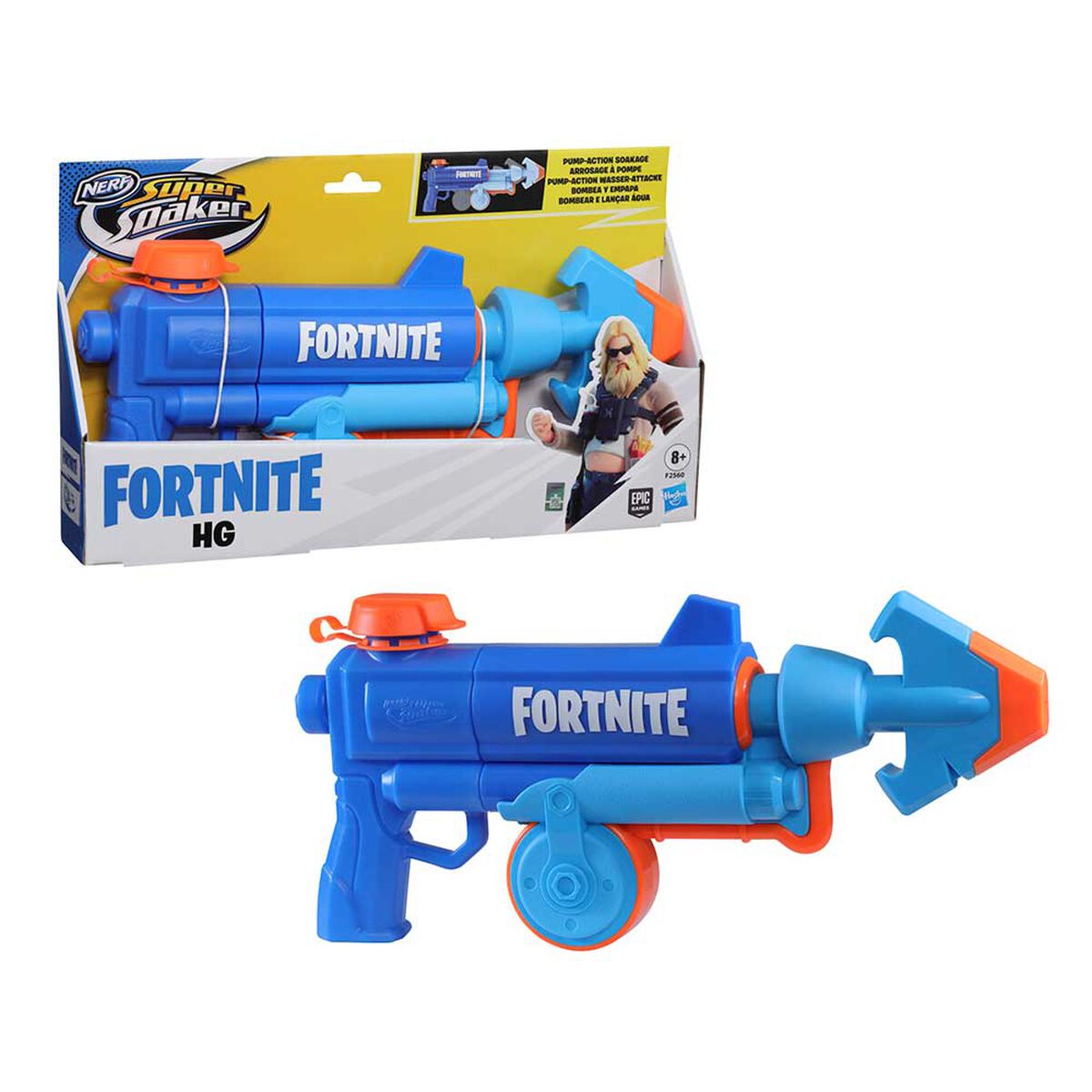Lanzador de Agua Super Soaker Fortnite Hg