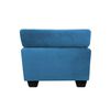Sofá Muebles MPR Ezeiza 3 Azul Petróleo