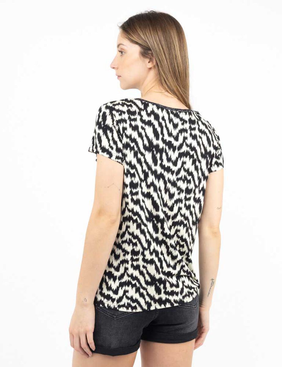 Polera Manga Corta Mujer Zibel