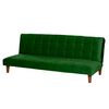Futón Latam Home Turin Velvet 3 Cuerpos Verde